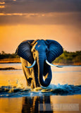 Elephant Adventures Animal Ai Art