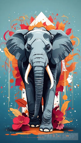 Elephant Animal Ai Art