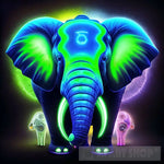 Elephant Animals Nature Animal Ai Art