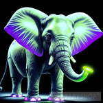 Elephant Animals Nature Animal Ai Art