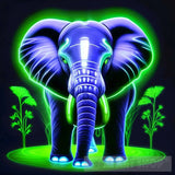 Elephant Animals Nature Animal Ai Art