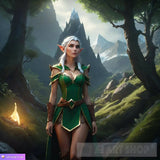 Elf Beauty Ai Artwork
