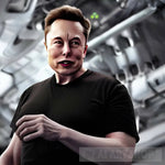 Elon Musk Portrait Ai Art