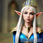 Elven Queen Portrait Ai Art