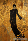 Elvis. The Golden Legend Contemporary Ai Art