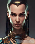 Elysia Portrait Ai Art