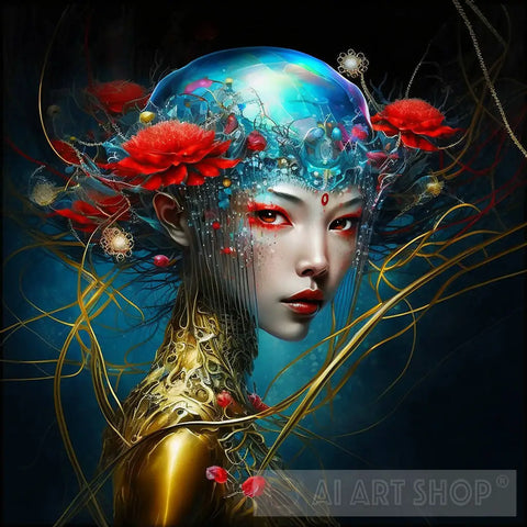 Empress Portrait Ai Art