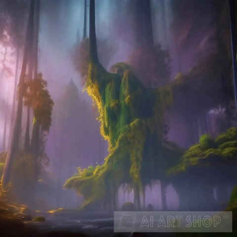 Enchanted Forest Ai Artwork