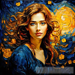 Enchanting Beauty Portrait Ai Art