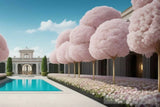’Enchanting Fusion: Fendi Petal’ Landscape Ai Art