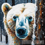 Enigmatic Polar Bear Animal Ai Art