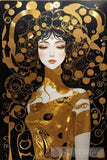 Ephemeral Elegance: A Glimpse Into Womanhoods Golden Sou - Collection- Ai Artwork