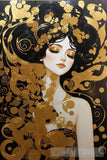 Ephemeral Elegance: A Glimpse Into Womanhoods Golden Sou - Collection- Ai Artwork