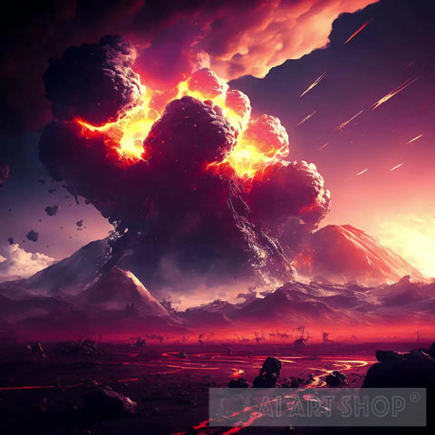 Eruption Ai Artwork