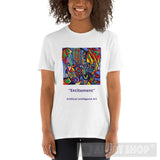 Excitement Ai Art Short-Sleeve Unisex T-Shirt White / S