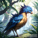 Exotic Bird Animal Ai Art