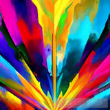 Exploring Abstract Art: The Fusion Of Furry-Painted Techniques And Ai Enhancement Portrait Art