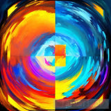 Exploring Abstract Art: The Fusion Of Furry-Painted Techniques And Ai Enhancement Portrait Art