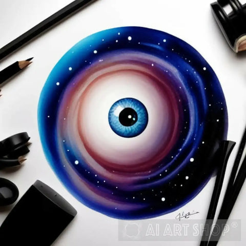 Eye Of Imagination Ai Artwork