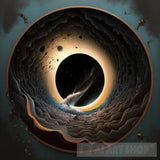 Eyes On Black Hole Ai Artwork