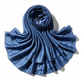 Elegant scarf with intricate knotted design and floral accents isolated on transparent background