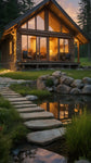 Default_A_cozy_wooden_cabin_in_a_serene_countryside_surrounded_2_1fee564d-d7ef-4d3c-98d6-bb8324109156_0