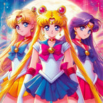 AI sailor moon venus and mars