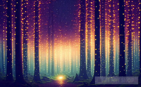 Fairy Forest Ai Artwork