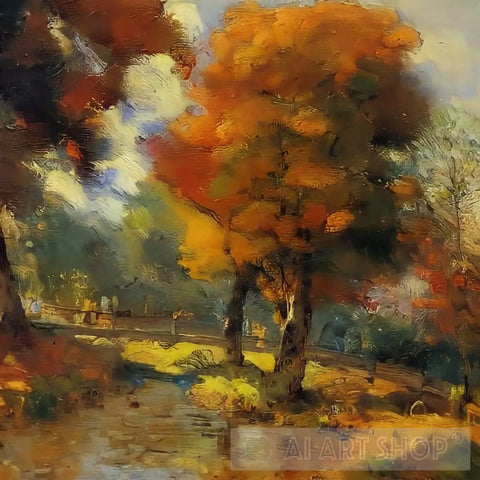 Fall Landscape 001 Ai Art