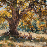 Family Picnic - Impressionist Realism Nature Ai Art