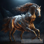 Fantastic Horse Runing Ai Artwork