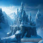 Fantasy Frozen Castle Ai Artwork