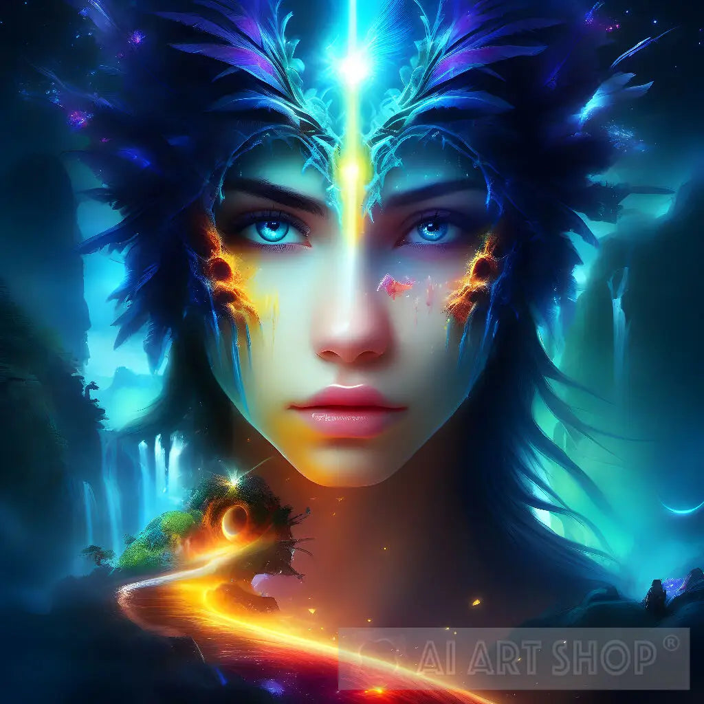 Fantasy Girl Background