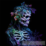 Fantasy Holographic Death Goddess Surrealism Ai Art