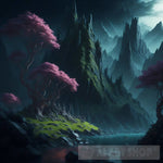 Fantasy Landscape #2 Ai Artwork