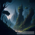 Fantasy Landscape #3 Ai Artwork