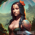 Fantasy Monalisa Painting Ai Artwork