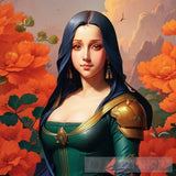 Fantasy Monalisa Painting Ai Artwork