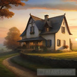 Farm House Ai Artwork