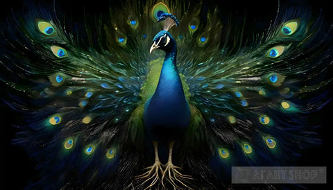 Feathered Splendor Animal Ai Art