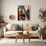 Floating City Ai Painting