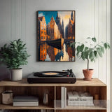 Floating City Ai Painting