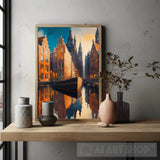 Floating City Ai Painting