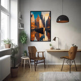 Floating City Ai Painting