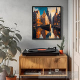 Floating City Ai Painting