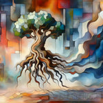 Floating Tree 2 Landscape Ai Art