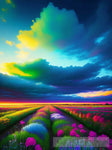 Flower Garden My Colorful Way Ai Painting