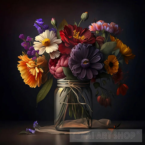 Flowers For You Nature Ai Art