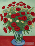 Flowers In A Vase Ai Artwork