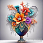 Flowers In Vase 2 Ai Painting